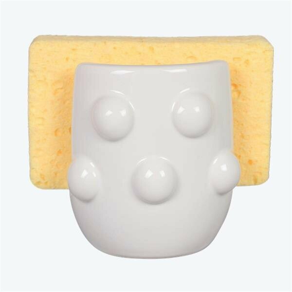 Youngs Ceramic Sponge Holder with Sponge 21960